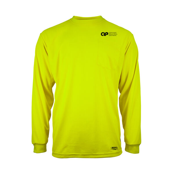 CIP Enhanced Visibility UltraSoft Long Sleeve Pocket Tee Thumbnail