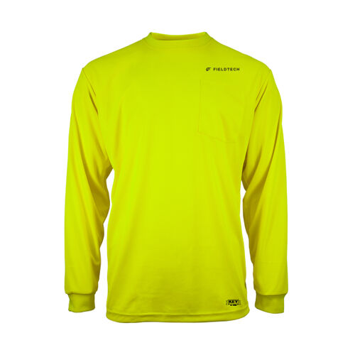 FT Enhanced Visibility UltraSoft Long Sleeve Pocket Tee Thumbnail