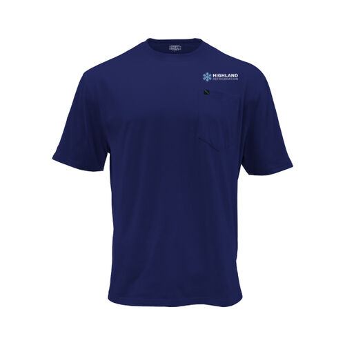 Highland Spartan 100% Cotton Short Sleeve Pocket Tee Thumbnail