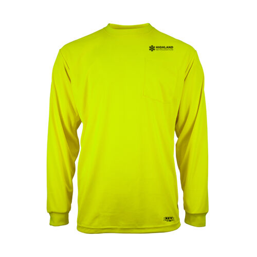 Highland Enhanced Visibility UltraSoft Long Sleeve Pocket Tee Thumbnail